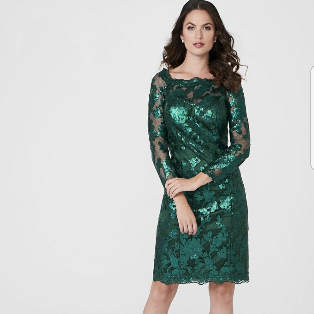 Green Sequin Dress